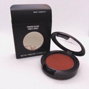 M.A.C Powder Blush Swiss Chocolate 0.21oz/6g NIB